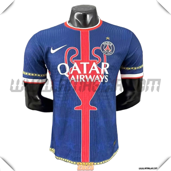 Maglia Calcio PSG Edizione Speciale Champions Blu 2025 2026