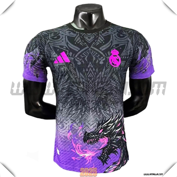 Maglia Calcio Real Madrid Edizione Speciale Nero/Viola 2025 2026
