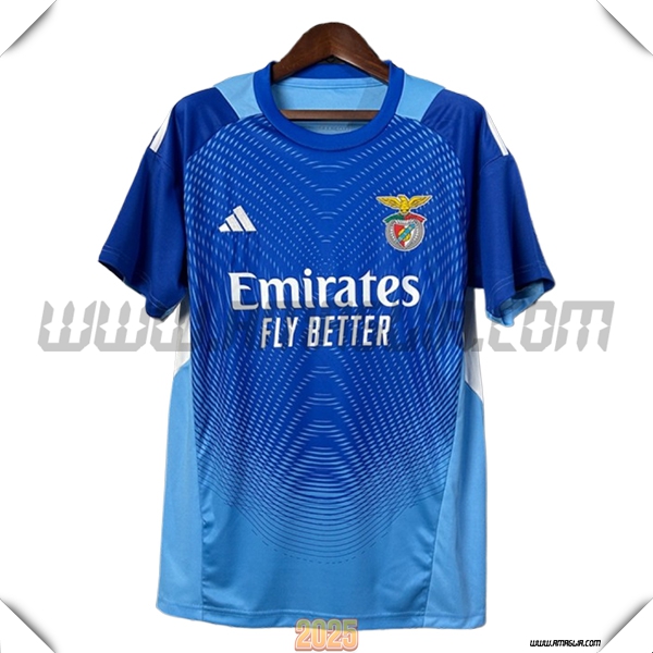 Maglia Calcio Portiere Benfica Blu 2025 2026