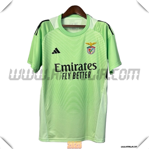 Maglia Calcio Portiere Benfica Verde 2025 2026