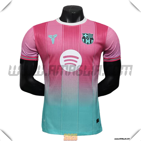 Maglia Calcio FC Barcellona Edizione Speciale Rosa/Verde 2025 2026