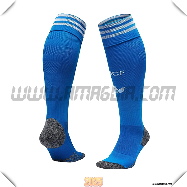 Terzo Calzini Calcio Real Madrid 2025 2026 Blu