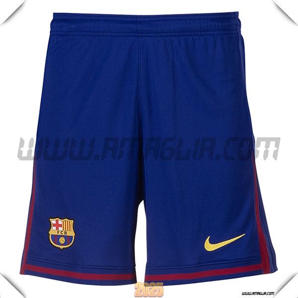 Prima Pantaloncini FC Barcellona 2025 2026 Blu Reale