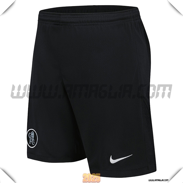 Terzo Pantaloncini FC Chelsea 2025 2026 Nero