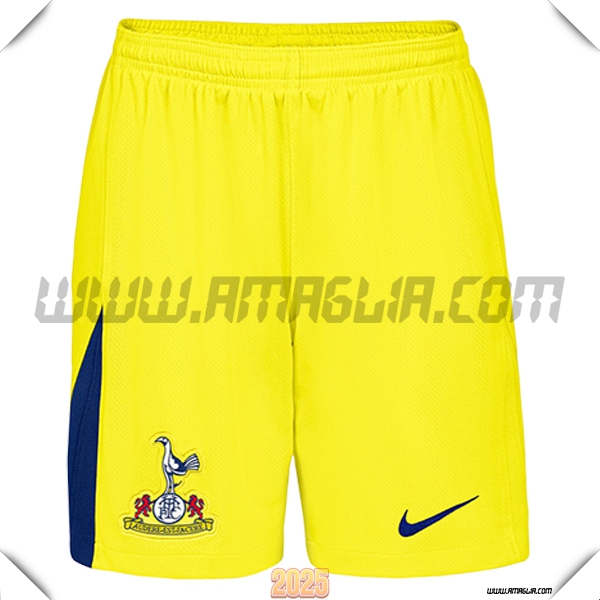 Terzo Pantaloncini Tottenham Hotspurs 2025 2026 GIALLO