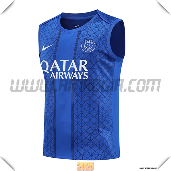 Canotta Allenamento PSG Blu 2025 2026