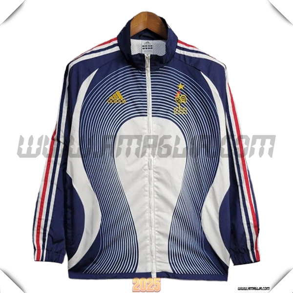 Giacca A Vento Francia Blu/Bianco/Rosso 2025 2026