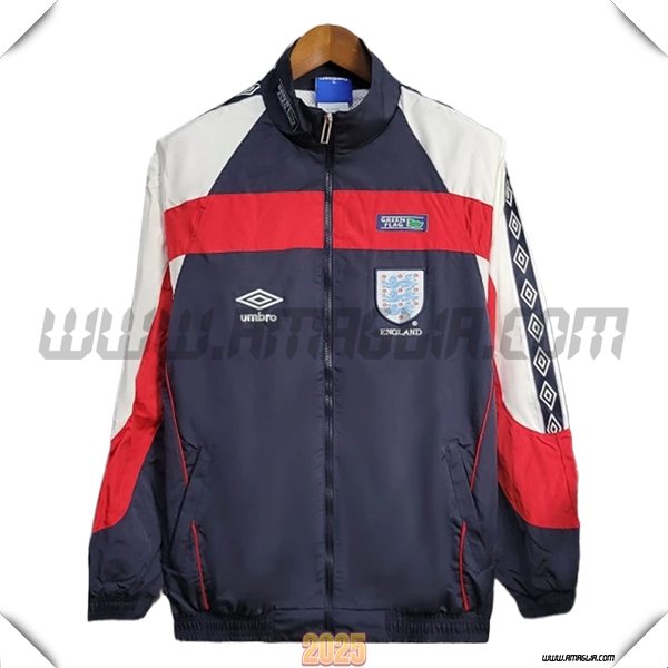 Giacca A Vento Inghilterra Blu/Bianco/Rosso 2025 2026