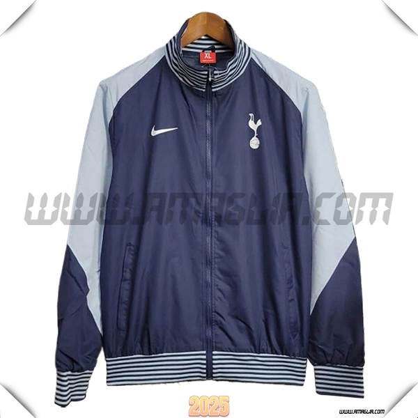 Giacca A Vento Tottenham Hotspur Blu/Grigio 2025 2026