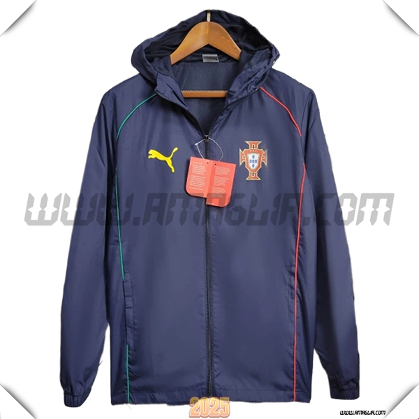 Giacca A Vento Portogallo Blu Scuro 2025 2026