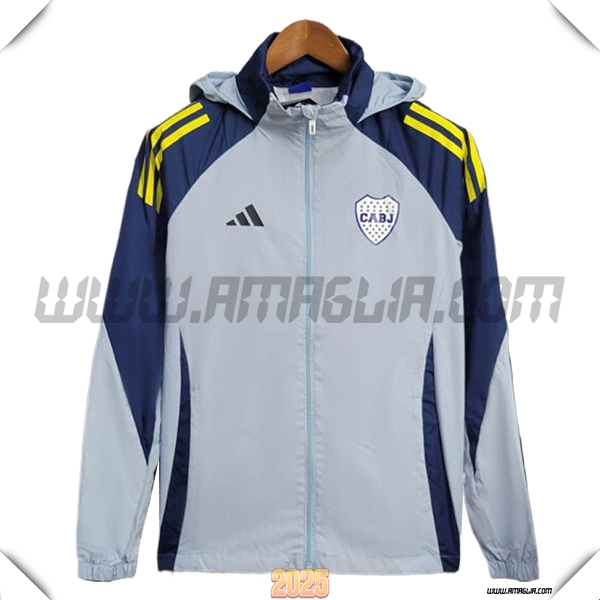 Giacca A Vento Boca Juniors Azzurro 2025 2026