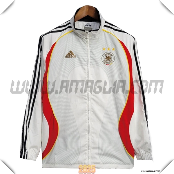 Giacca A Vento Germania Bianco/Nero/Rosso 2025 2026