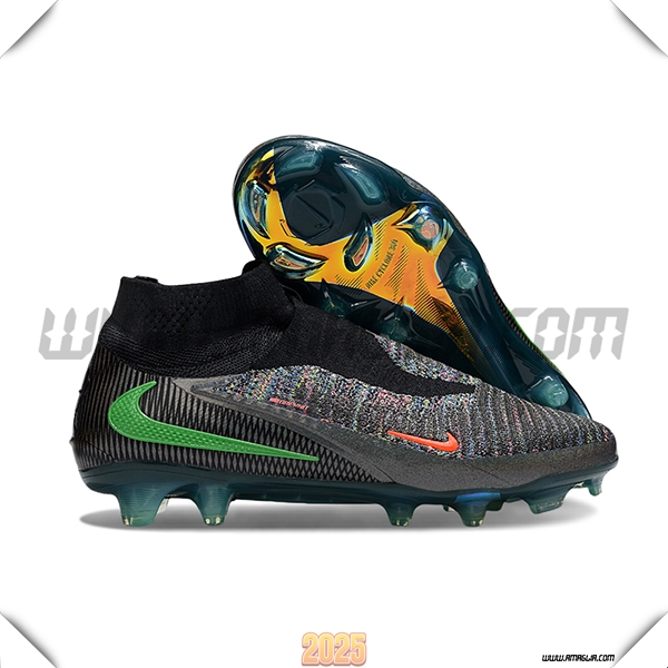 Nike Scarpe Da Calcio Phantom GX III Elite FG Nero/Verde