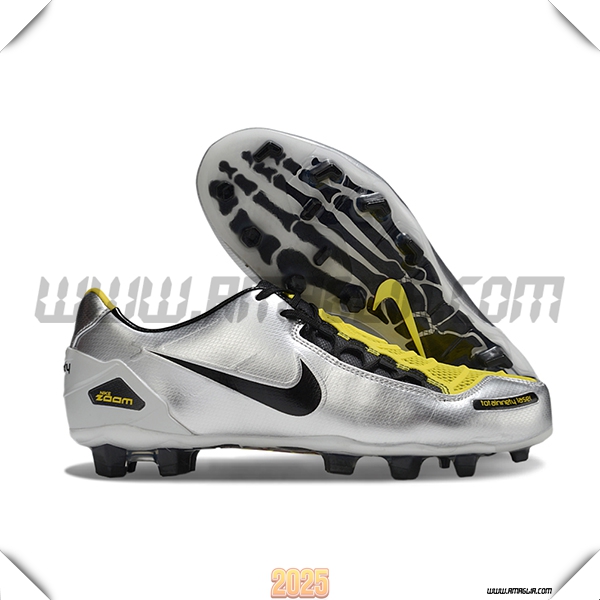 Nike Scarpe Da Calcio TOTAL 90 LASER FG Grigio/Nero/Giallo