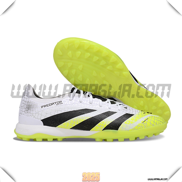 Adidas Scarpe Da Calcio PREDATOR 25 ELITE TF BOOTS Bianco/Verde/Nero