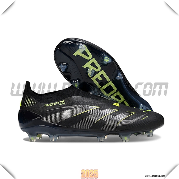 Adidas Scarpe Da Calcio 25 Predator Elite LL FG Nero/Verde