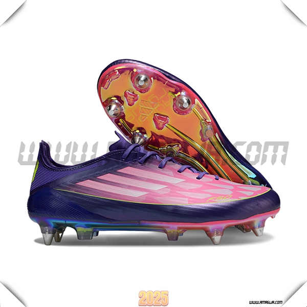 Adidas Scarpe Da Calcio F50 ELITE SG Rosa/viola -02