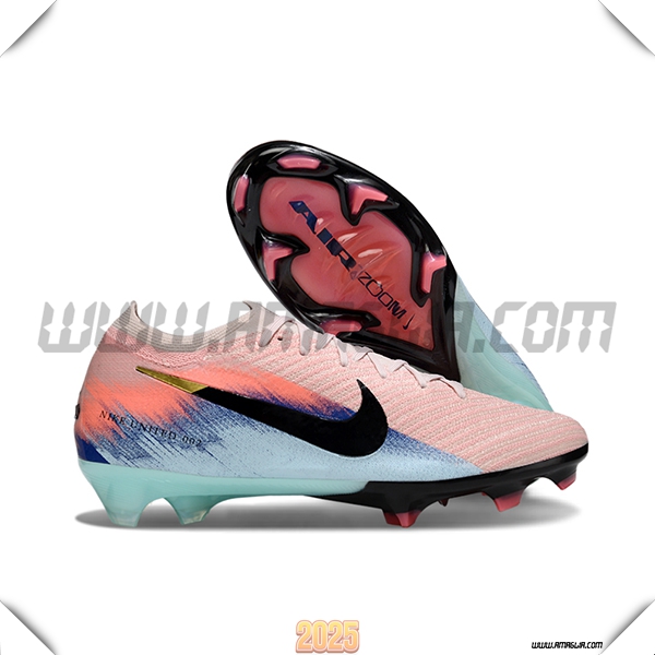 Nike Scarpe Da Calcio AIR Zoom Mercurial Vapor 16 Elite XXV FG Rosa/Nero/Blu