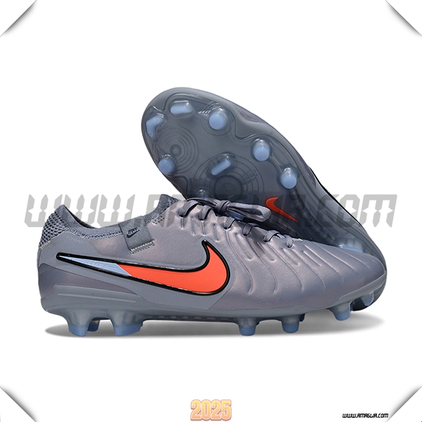 Nike Scarpe Da Calcio Tiempo Legend X Elite FG Grigio/Arancia