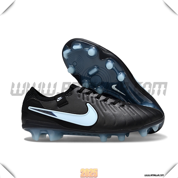 Nike Scarpe Da Calcio Tiempo Legend X Elite FG Nero/Blu