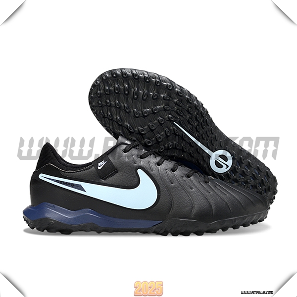 Nike Scarpe Da Calcio Tiempo Legend X Academy TF Nero/Blu