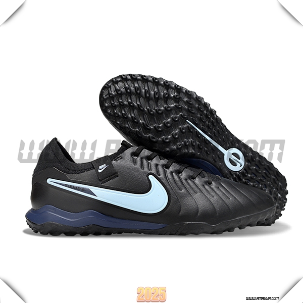 Nike Scarpe Da Calcio Tiempo Legend X PRO TF Nero/Blu