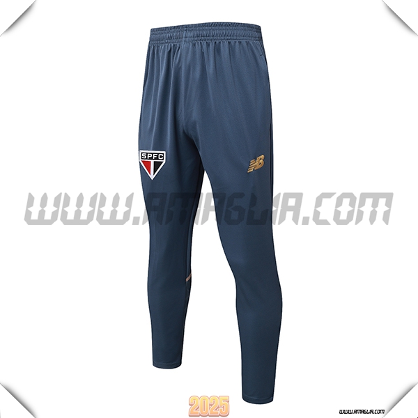 Pantaloni Allenamento Sao Paulo FC Grigio 2025 2026