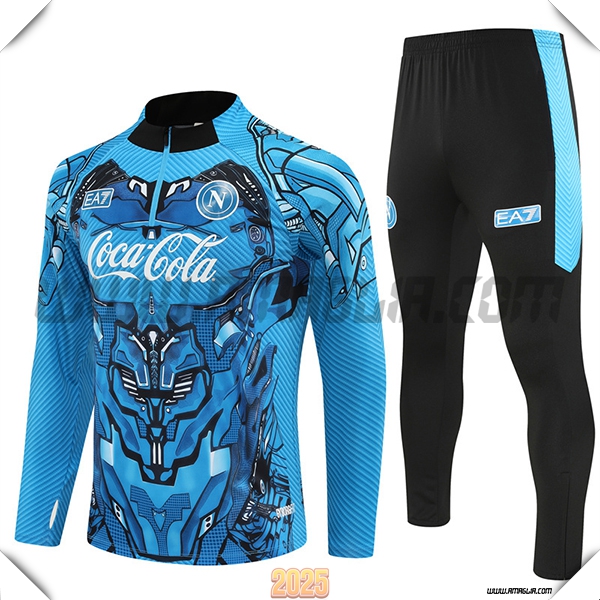 Tuta Calcio SSC Napoli Blu/Nero 2025 2026