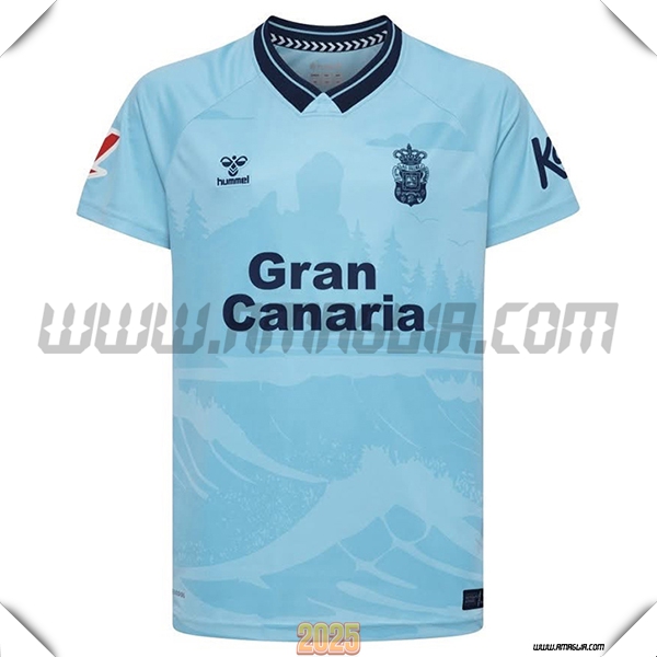 Nuovo Maglia da UD Las Palmas Seconda 2025 2026 Azzurro chiaro