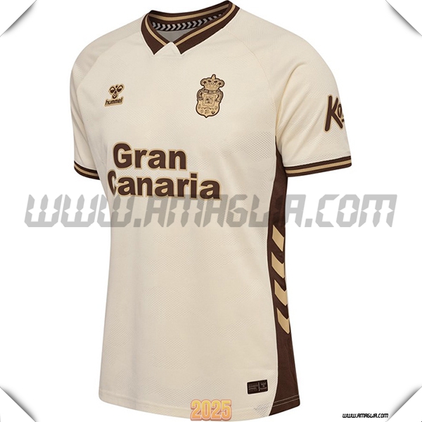 Nuovo Maglia da UD Las Palmas Terzo 2025 2026 Beige
