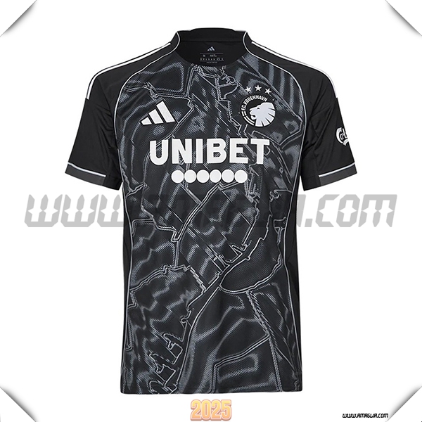 Nuovo Maglia da FC Copenhagen Seconda 2025 2026 Nero