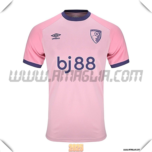 Nuovo Maglia da AFC Bournemouth Terzo 2025 2026 Rosa