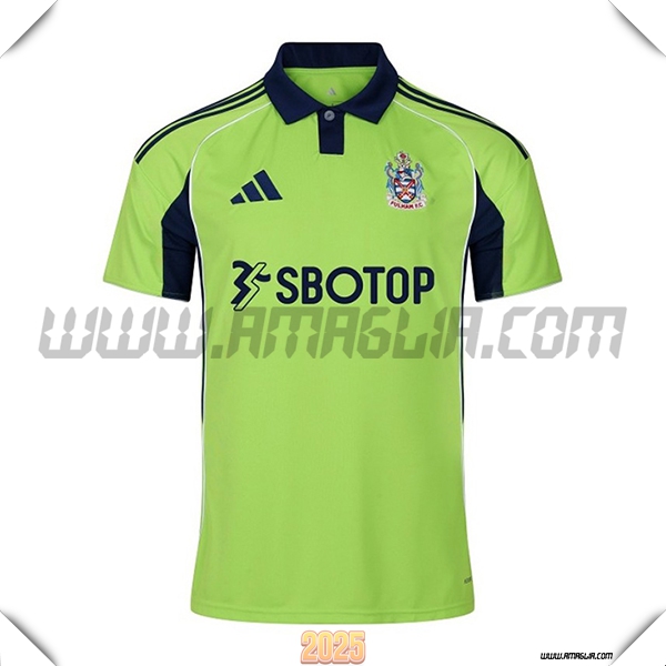 Nuovo Maglia da Fulham Seconda 2025 2026 Verde
