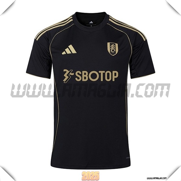 Nuovo Maglia da Fulham Terzo 2025 2026 Nero