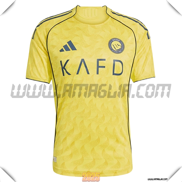Nuovo Maglia da Al-Nassr Prima 2025 2026 GIALLO