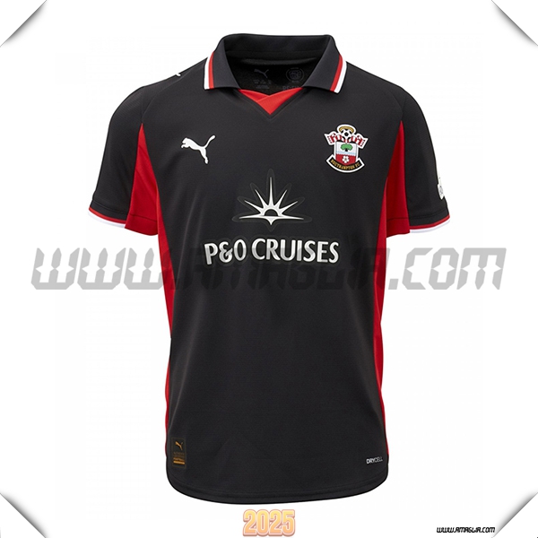 Nuovo Maglia da Southampton Terzo 2025 2026 Nero