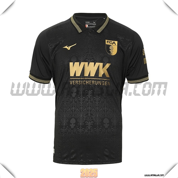 Nuovo Maglia da FC Augsburg Terzo 2025 2026 Nero