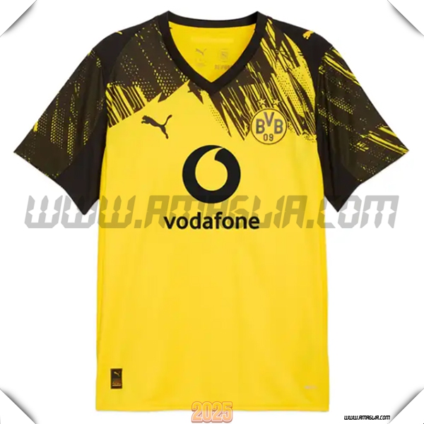 Nuovo Maglia da Dortmund BVB Prima 2025 2026 GIALLO/Nero