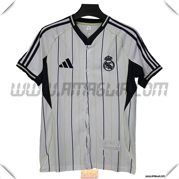 Maglia Calcio Real Madrid Edizione Speciale Grigio/Nero 2025 2026
