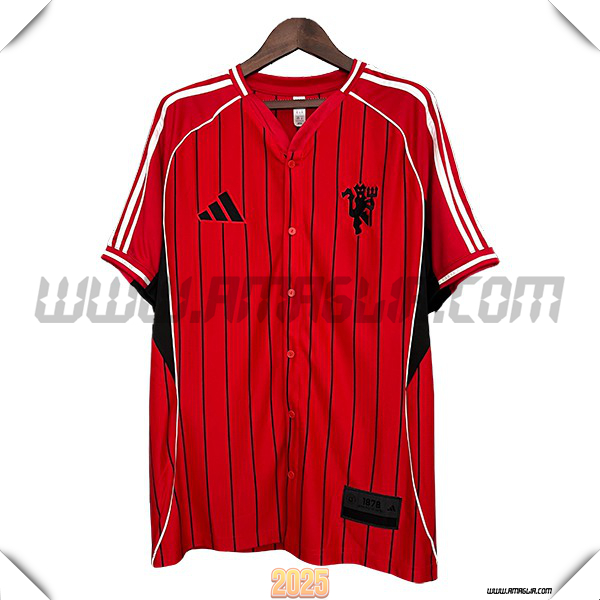 Maglia Calcio Manchester United Edizione Speciale Rosso 2025 2026