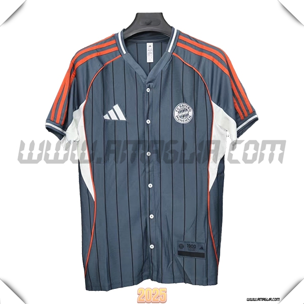 Maglia Calcio Bayern Monaco Edizione Speciale Grigio 2025 2026