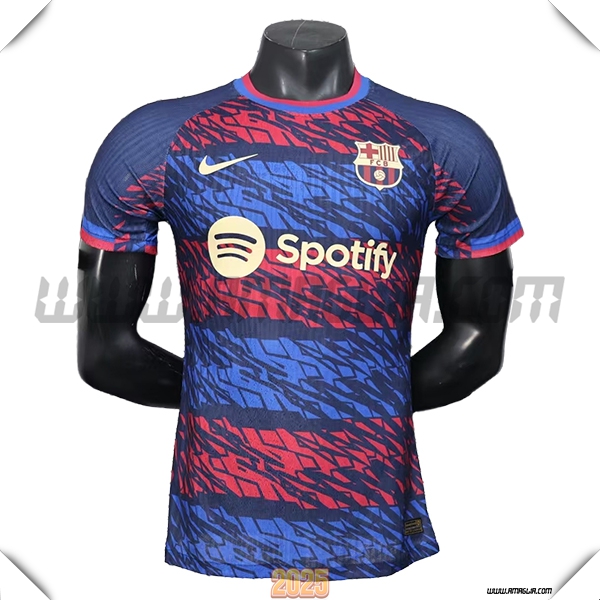 Maglia Calcio FC Barcellona Edizione Speciale Rosso/Blu 2025 2026