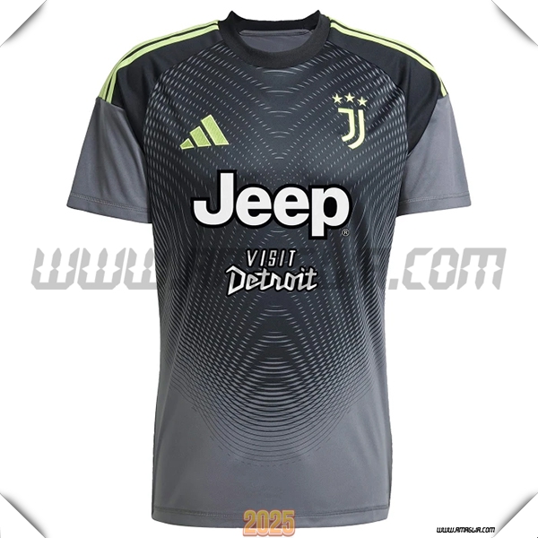 Maglia Calcio Portiere Juventus Nero 2025 2026