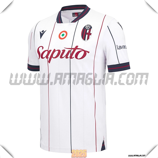 Nuovo Maglia da Bologna Seconda 2025 2026 Bianco