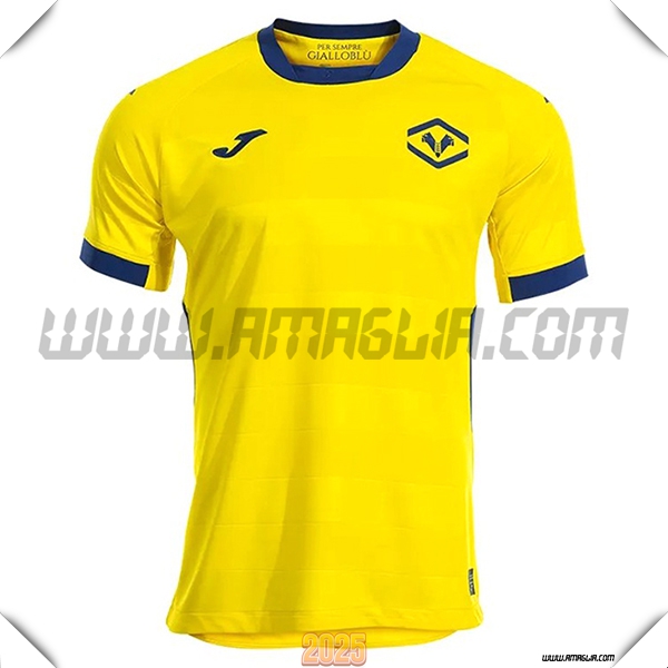 Nuovo Maglia da Hellas Verona Seconda 2025 2026 GIALLO