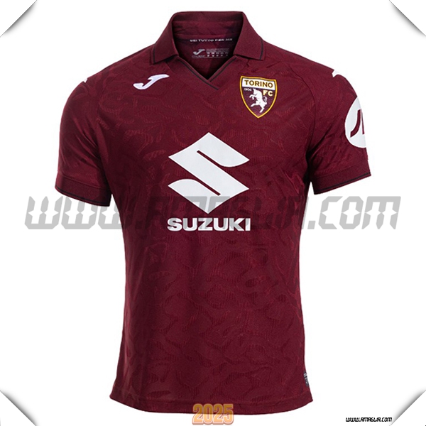 Nuovo Maglia da Torino Prima 2025 2026 Rosso