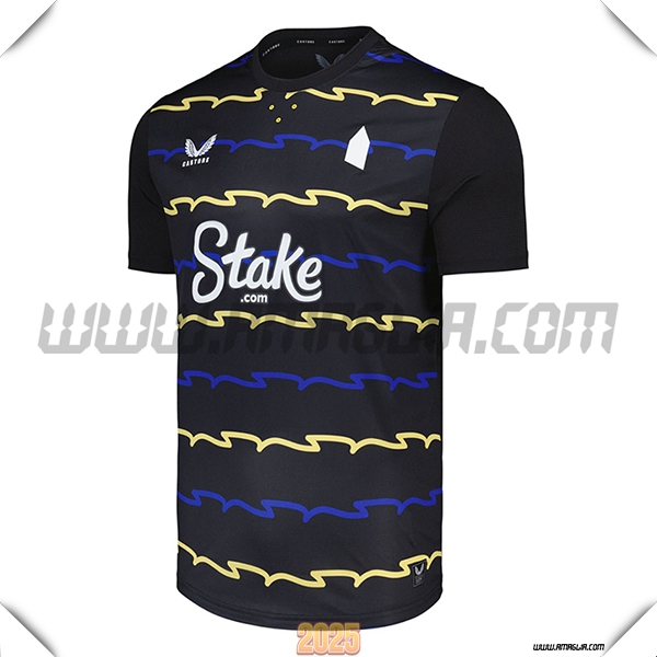 Nuovo Maglia da FC Everton Terzo 2025 2026 Nero