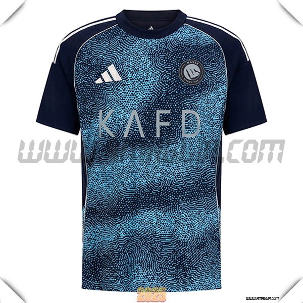 Nuovo Maglia da Al-Nassr Seconda 2025 2026 Blu/Nero