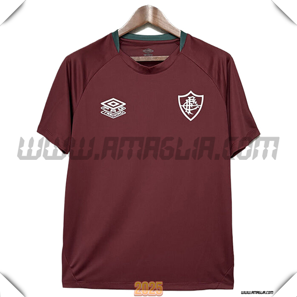 T Shirt Allenamento Fluminense Rosso 2025 2026