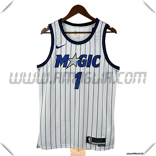Maglia Orlando Magic (HARDAWAY #1) 2025/26 Bianco/Blu/Nero